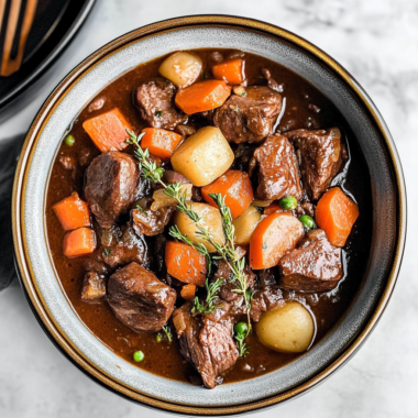 Mom’s Slow Cooker Beef Stew