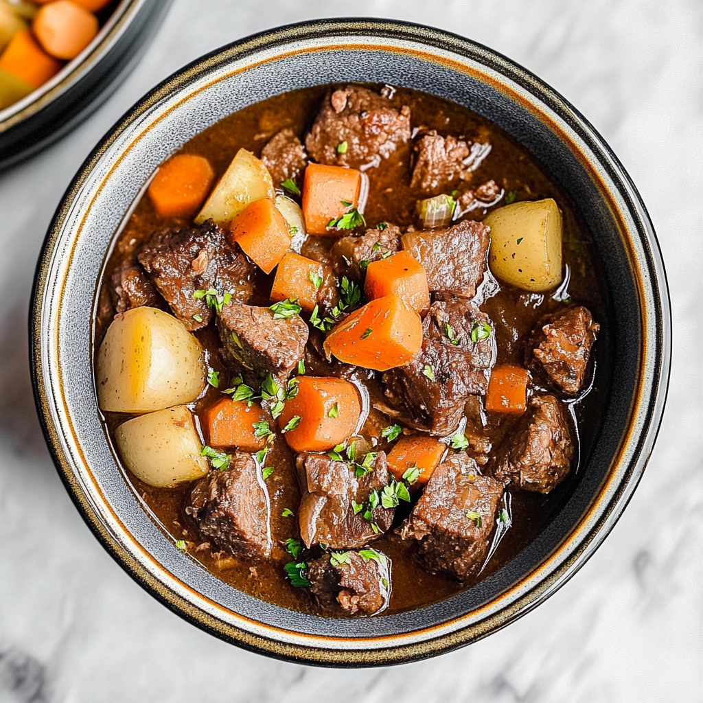 Mom’s Slow Cooker Beef Stew