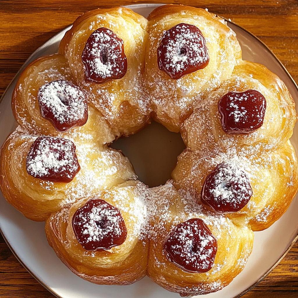 Pull-Apart Jelly Donut