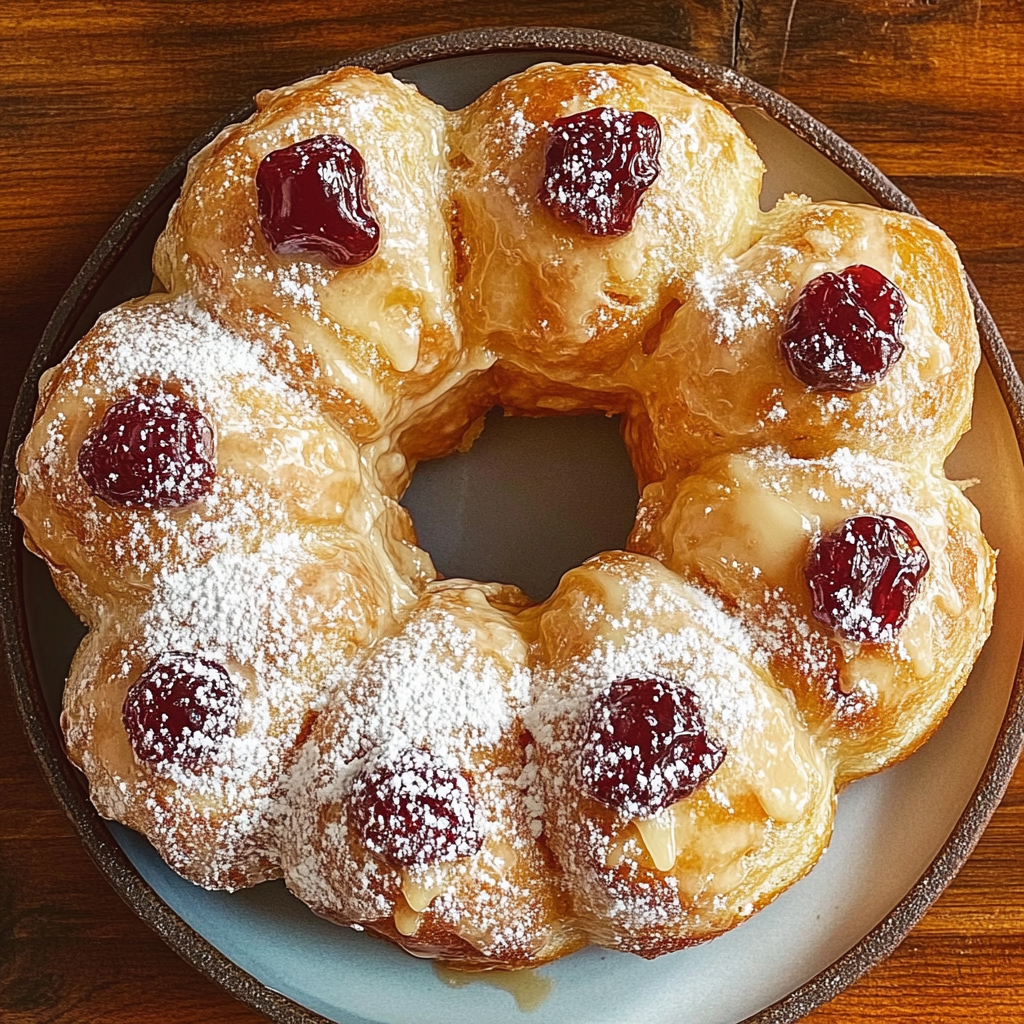 Pull-Apart Jelly Donut