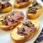 Roast Beef Crostini