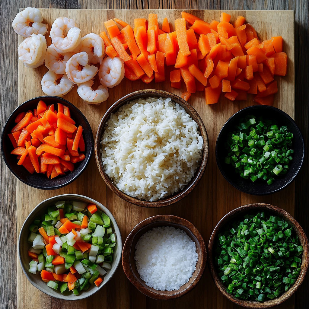 Shrimp Fried Rice ingredients