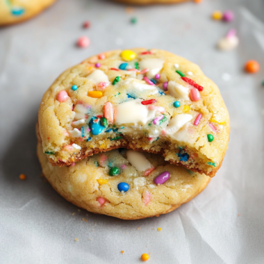 Single Serve Funfetti Cookie