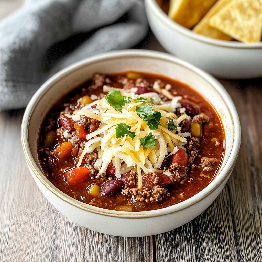 Slow Cooker Beef Chili