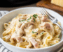 Slow Cooker Chicken Cordon Bleu Pasta