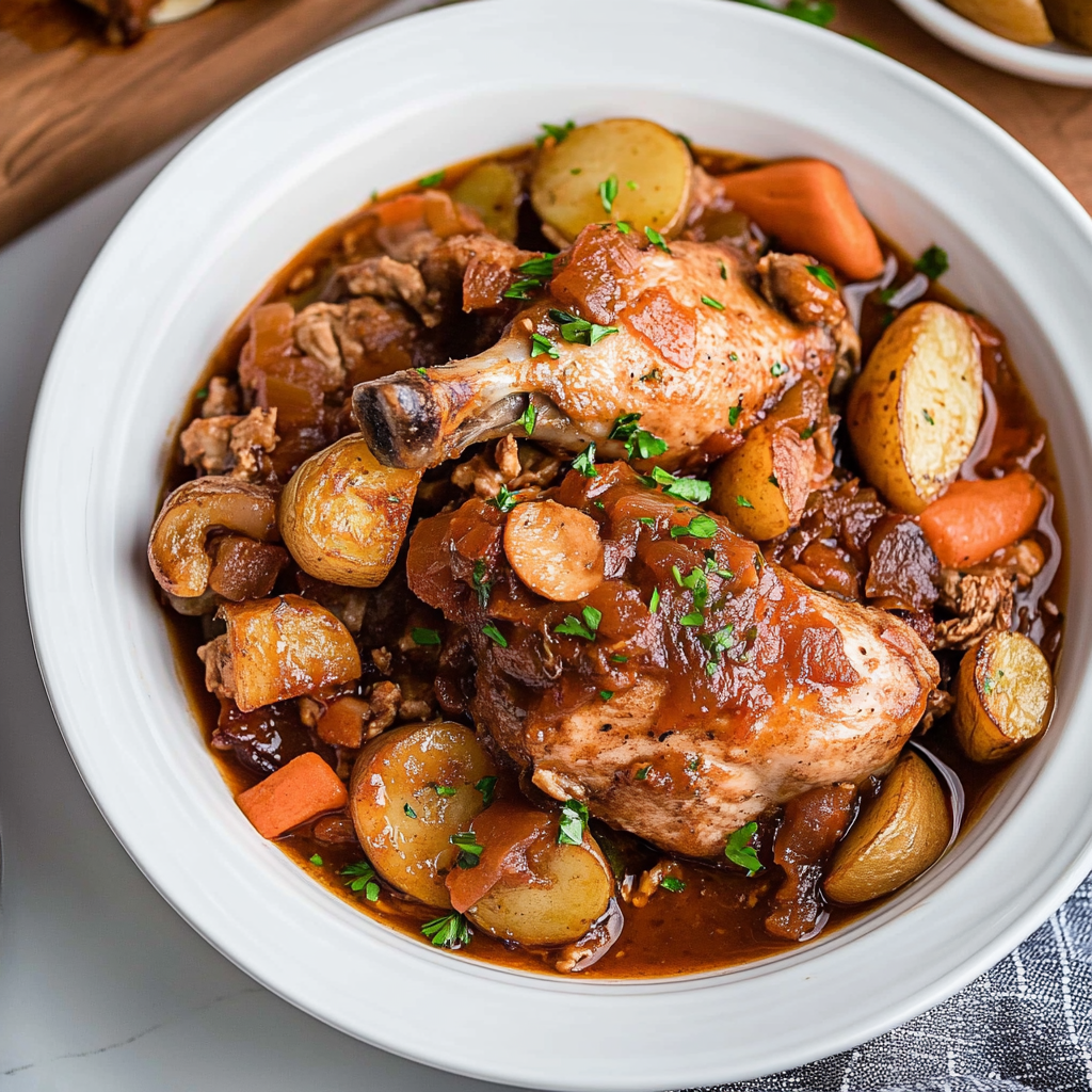 Slow Cooker Chicken Merlot
