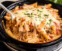 Slow Cooker Chicken Parmesan Pasta
