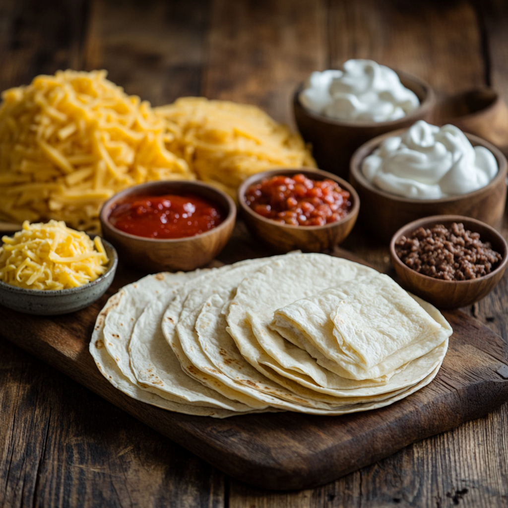 Smothered Beef Burritos ingredients