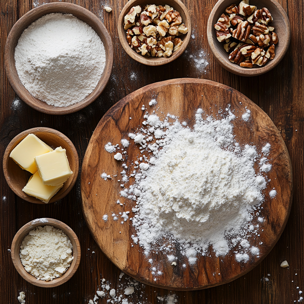Snowball Cookies ingredients
