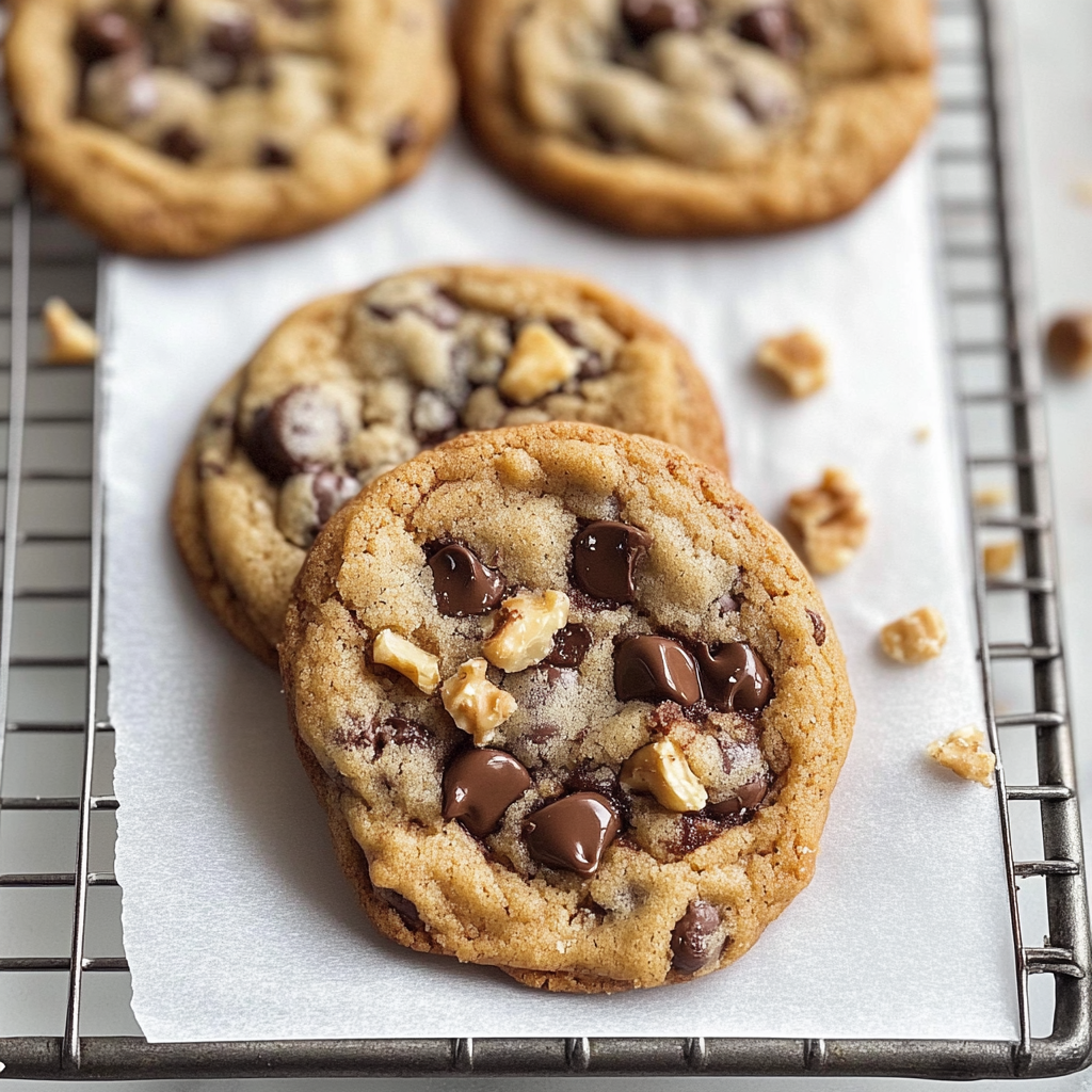 Walnut Chocolate Chip Cookies