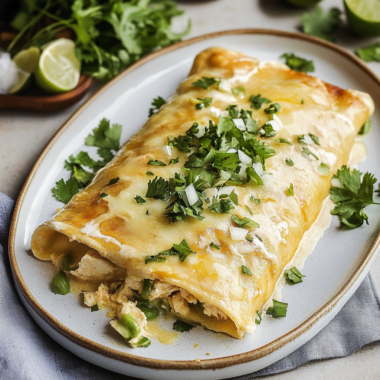 White Chicken Enchiladas