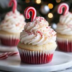 White Chocolate Peppermint Cupcakes