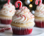 White Chocolate Peppermint Cupcakes