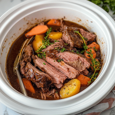 Worcestershire Butter Pot Roast