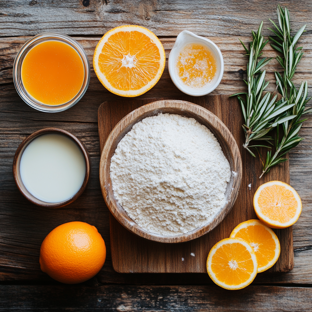orange cake ingredients