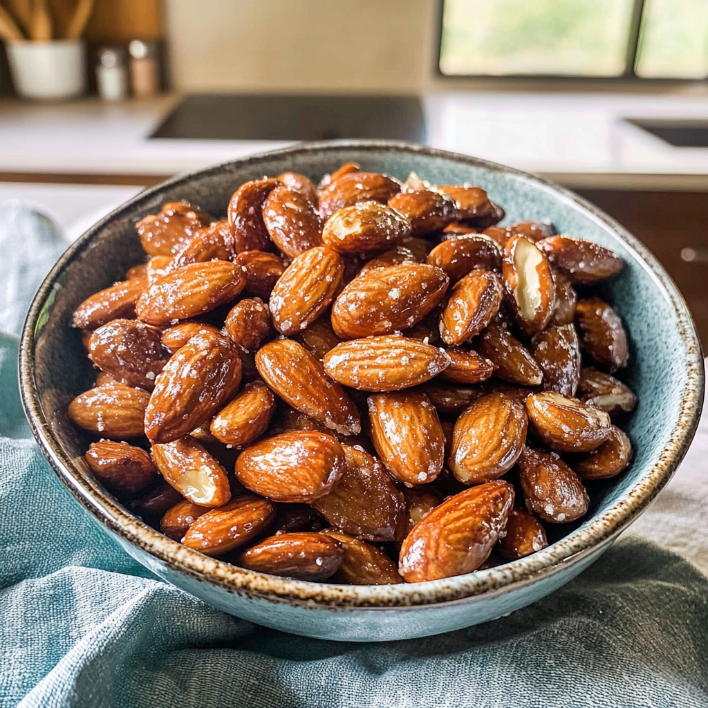 Air Fryer Candied Almonds