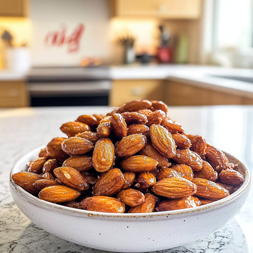 Air Fryer Candied Almonds