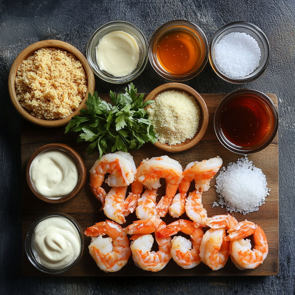 Baked Bang Bang Shrimp ingredients