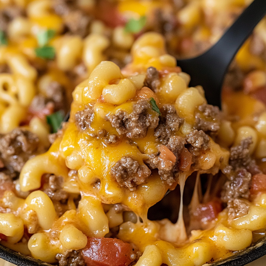 Cheeseburger Skillet