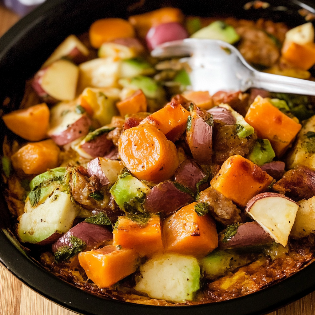 Harvest Sheet Pan Breakfast Bake