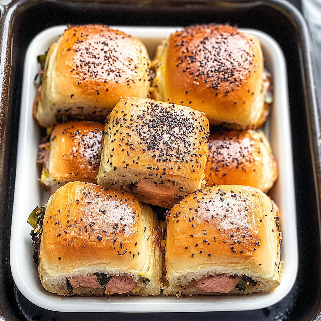 Hawaiian Roll Sliders