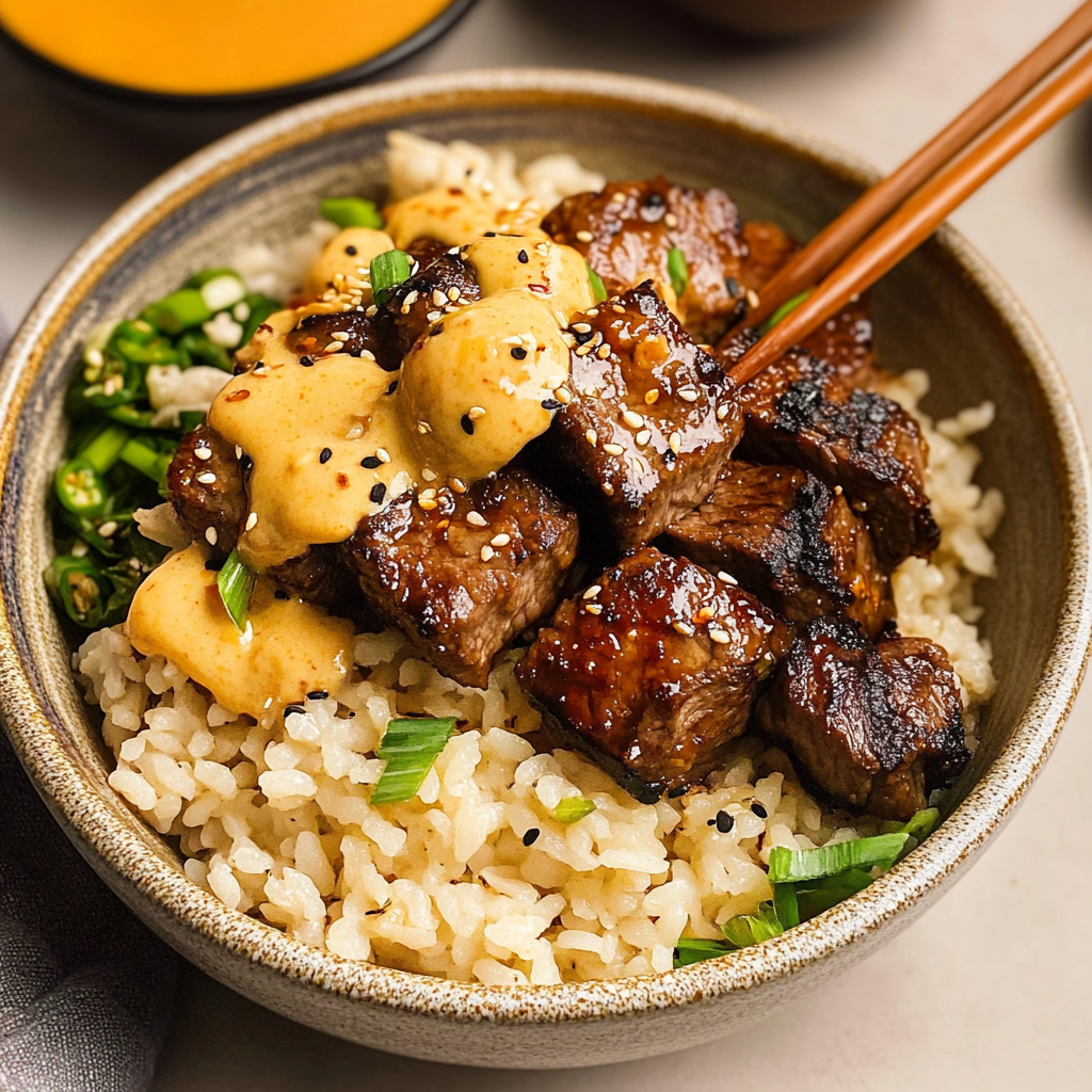 Hibachi Steak Bowls