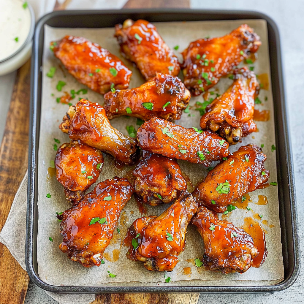 Honey BBQ Chicken Wings