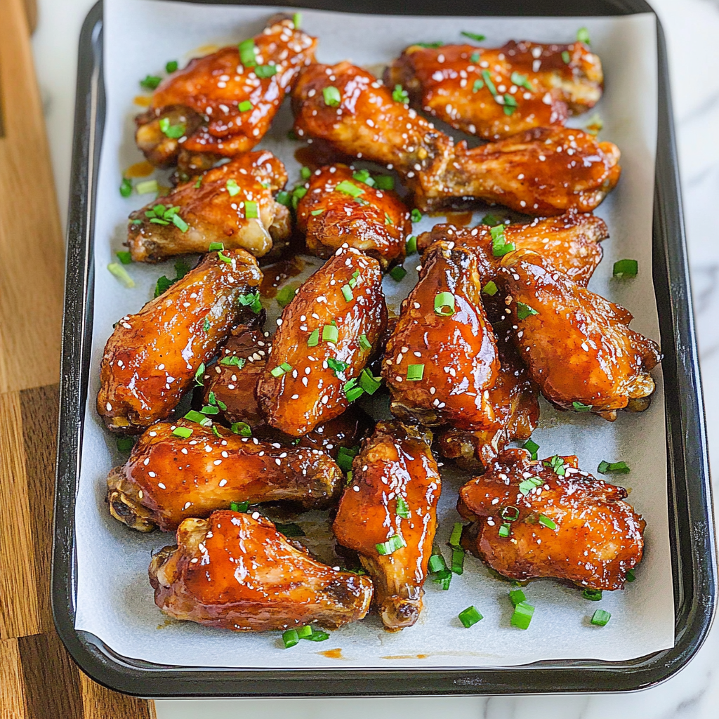 Honey BBQ Chicken Wings