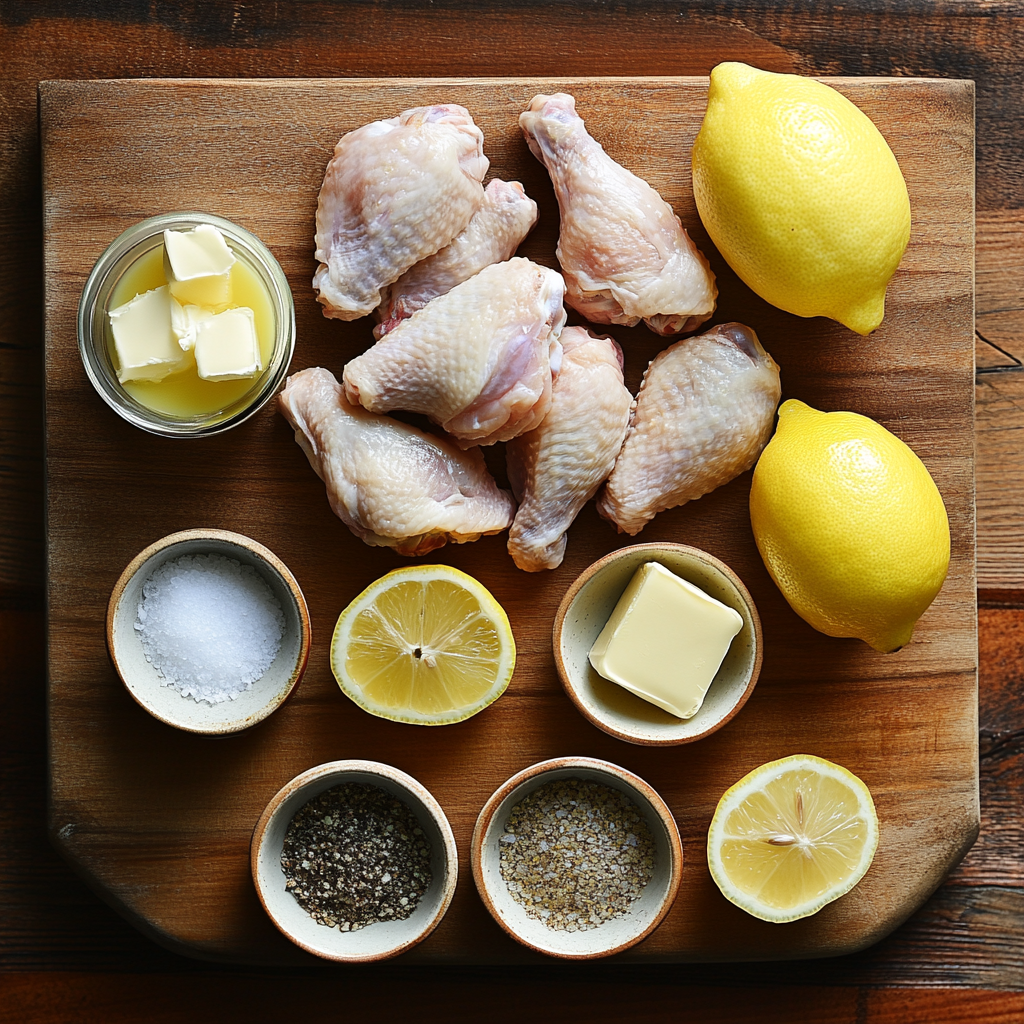 Lemon Pepper Wings ingredients