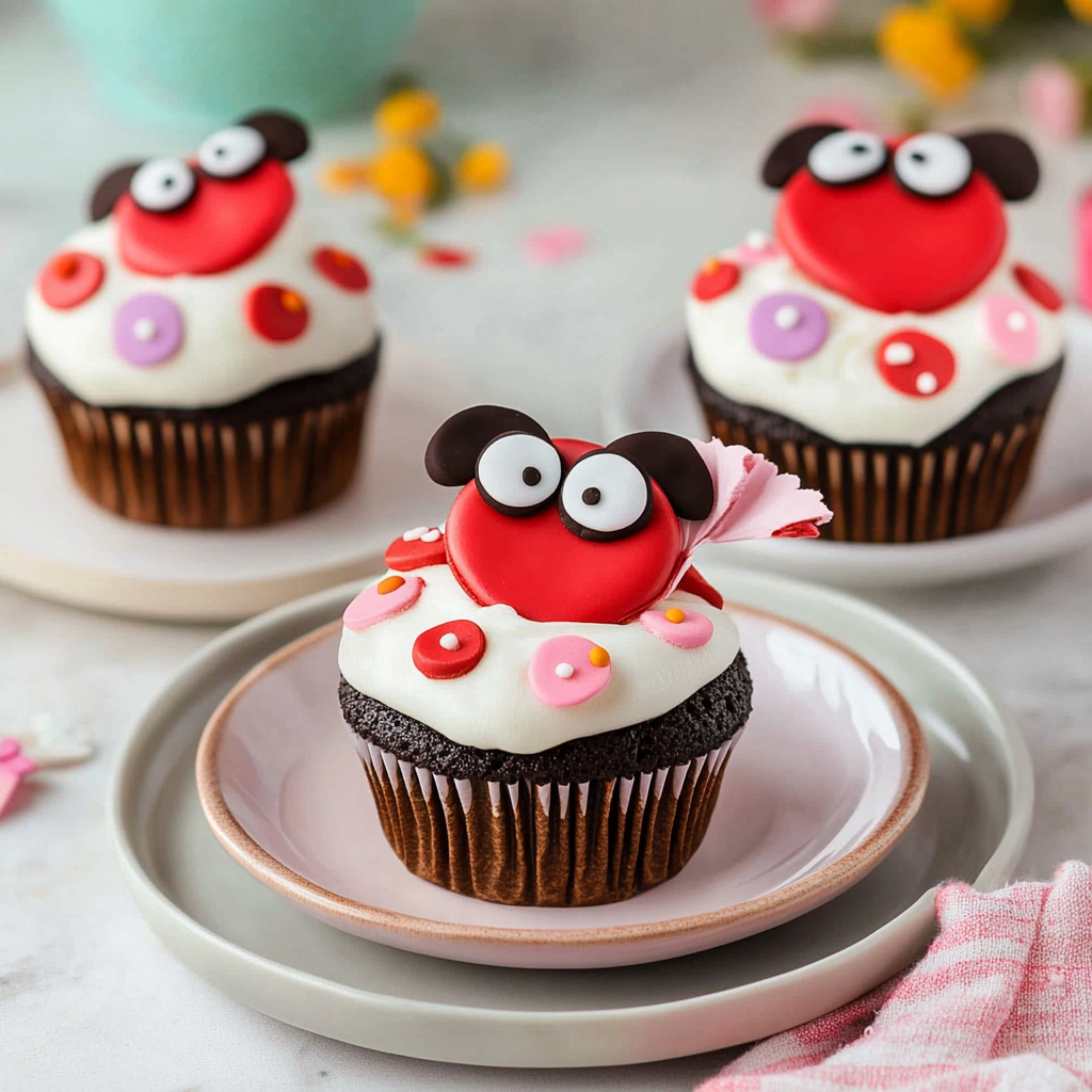 Love Bug Cupcakes