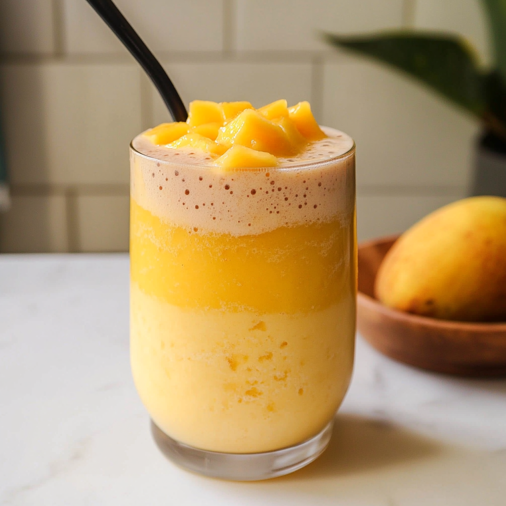 Mango Sticky Rice Smoothie