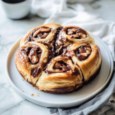 Mexican Chocolate Cinnamon Rolls