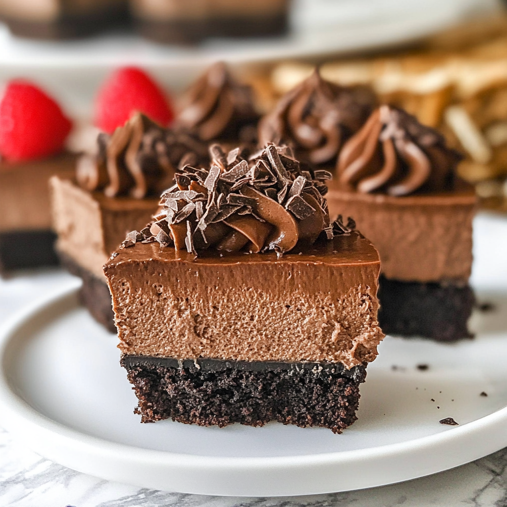 Mini Chocolate Cheesecakes