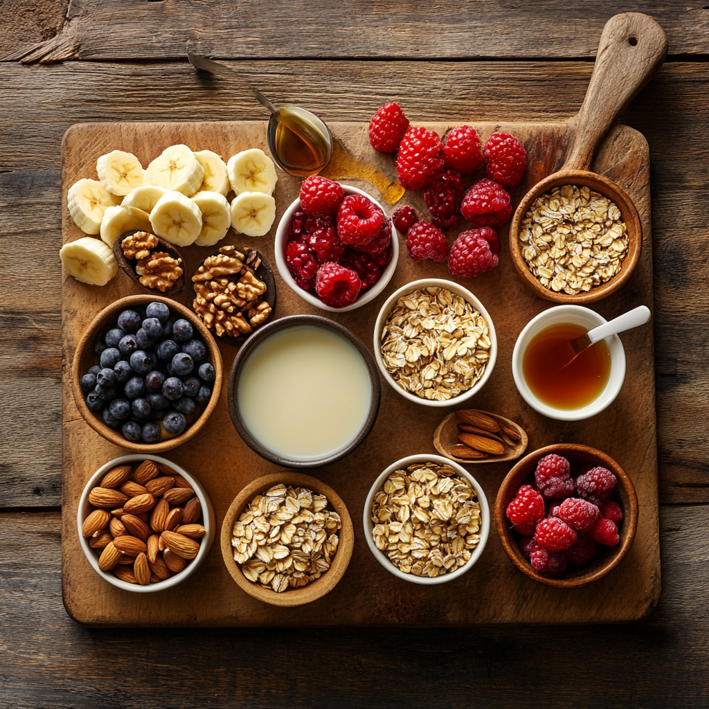 Multigrain Porridge ingredients