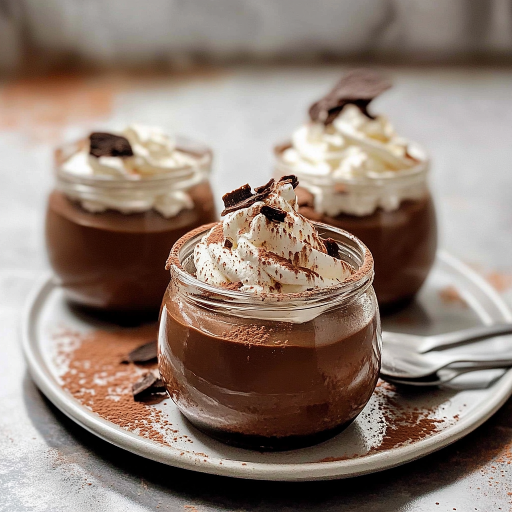 Nutella Mousse Cups