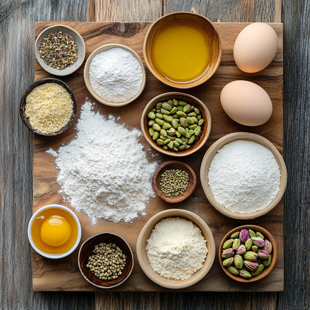 Persian Love Cake ingredients