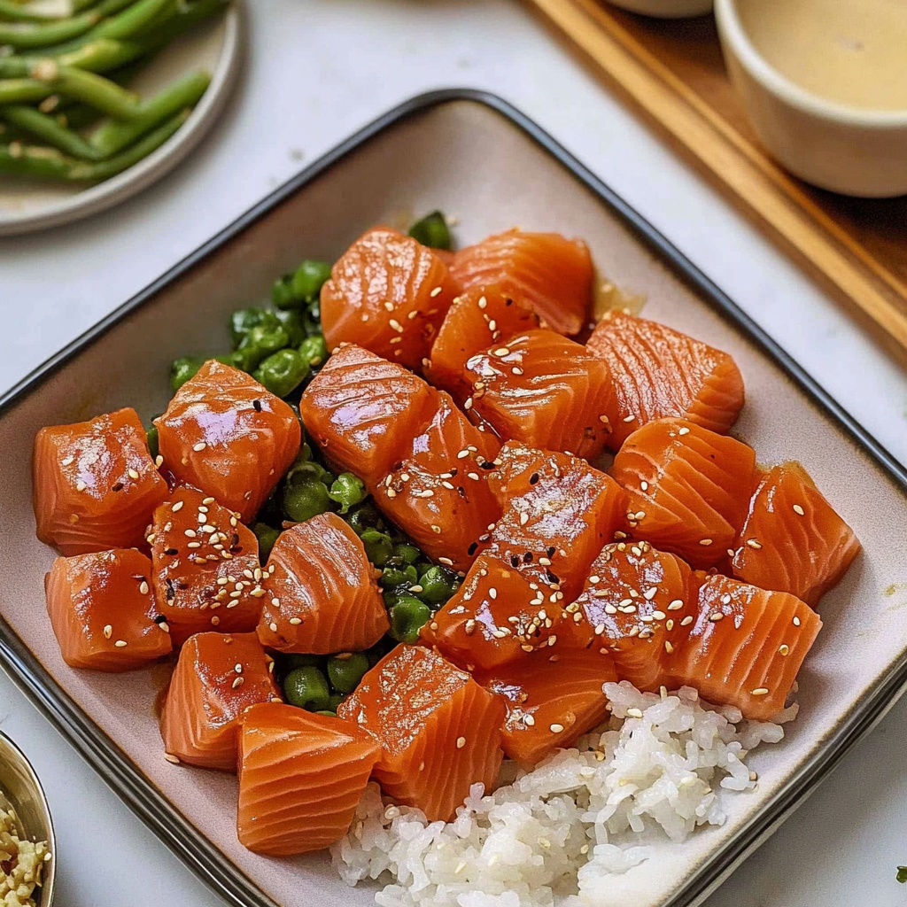 Salmon Poke Bowls