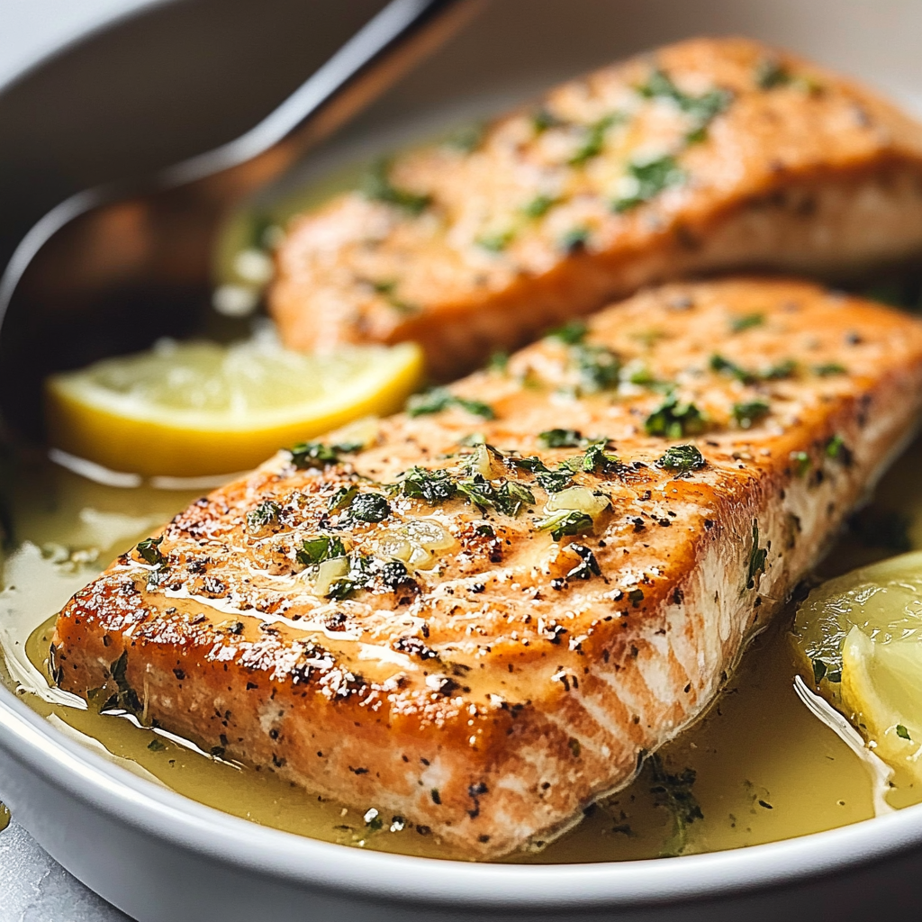 Salmon with Lemon Butter