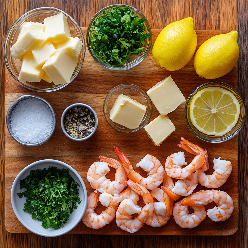 Shrimp Scampi ingredients