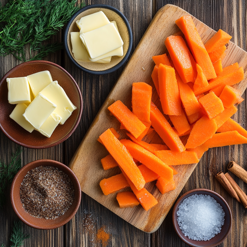 Smashed Carrots ingredients