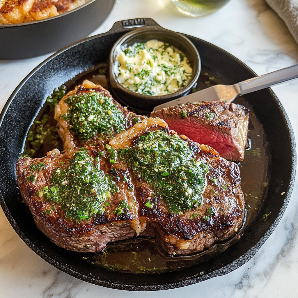 Steak with Garlic Butter