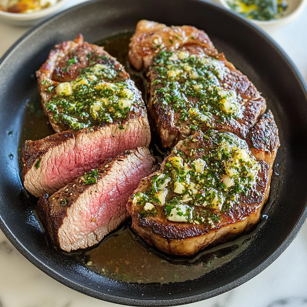 Steak with Garlic Butter