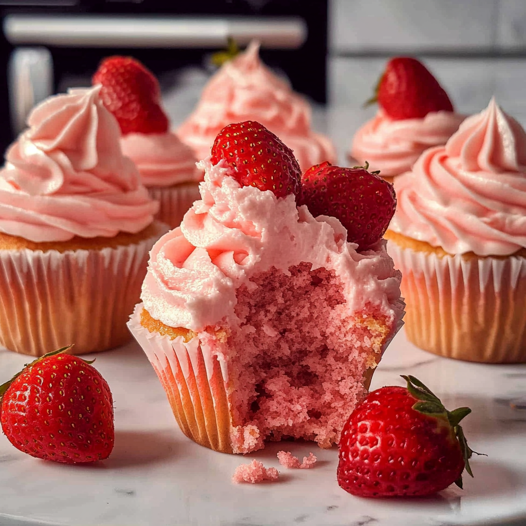 Strawberry Cupcakes