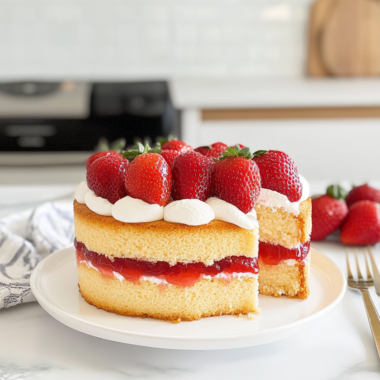Strawberry Shortcake Cake