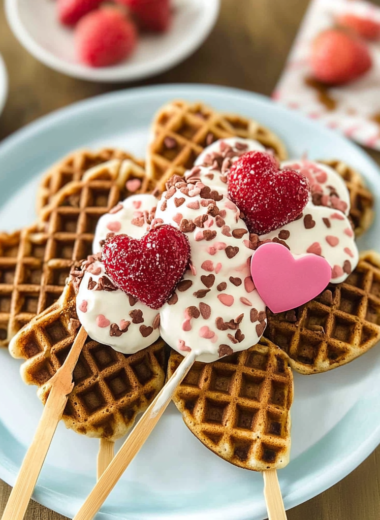 Valentine Waffles