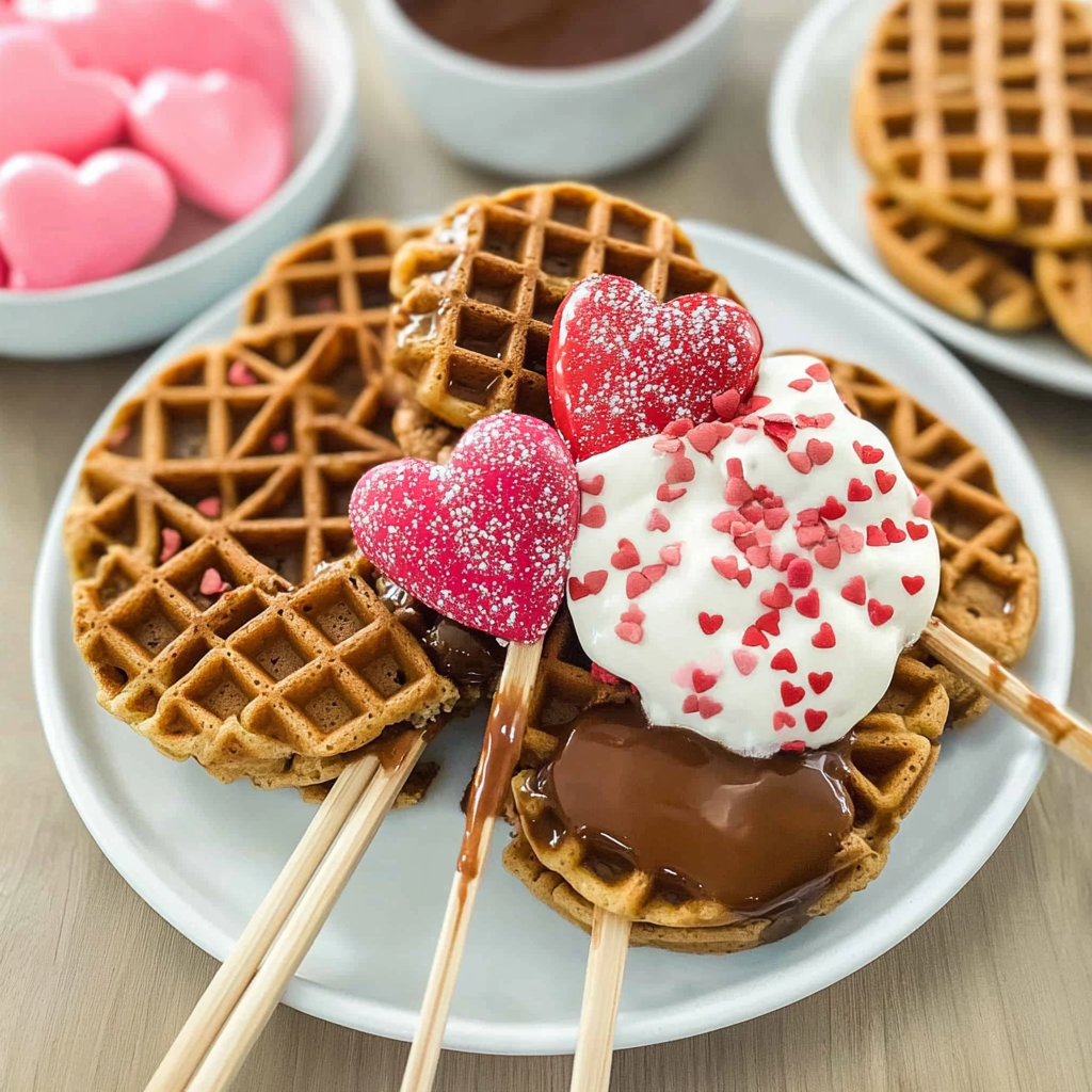 Valentine Waffles