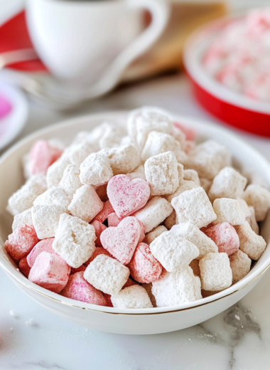 Valentine's Day Puppy Chow