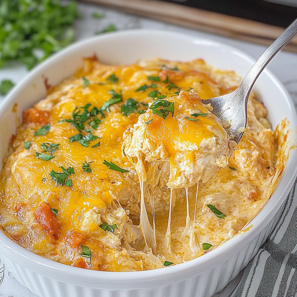 cheesy chicken and rice