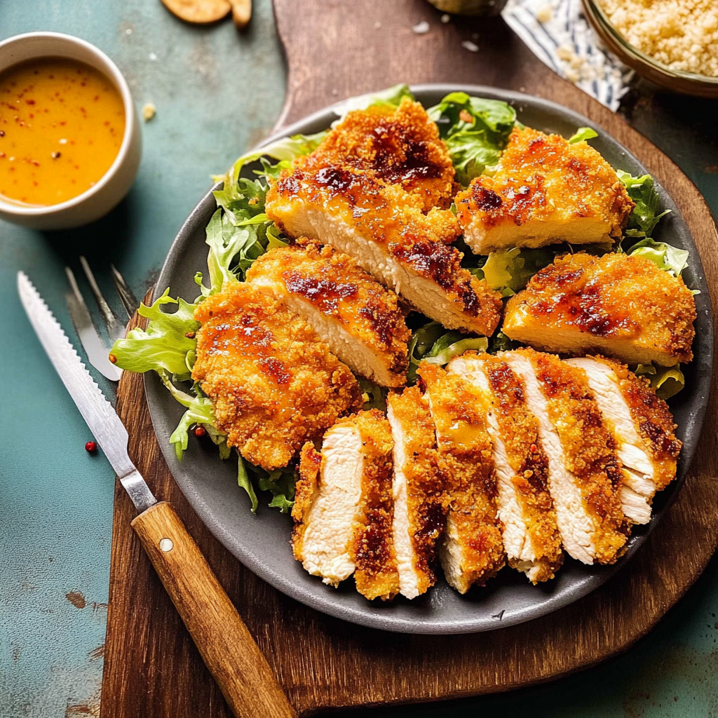 crispy chicken salad