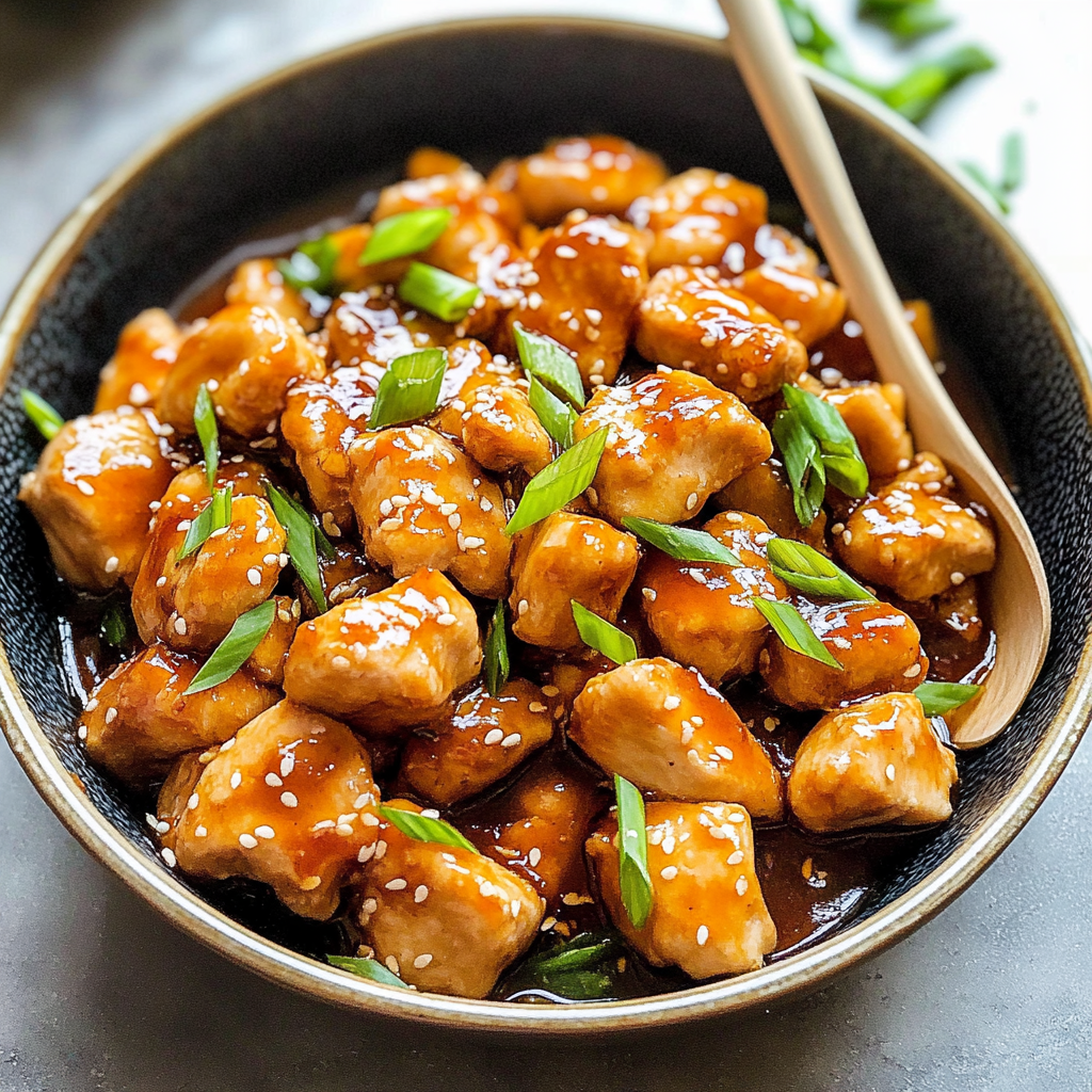 honey garlic chicken